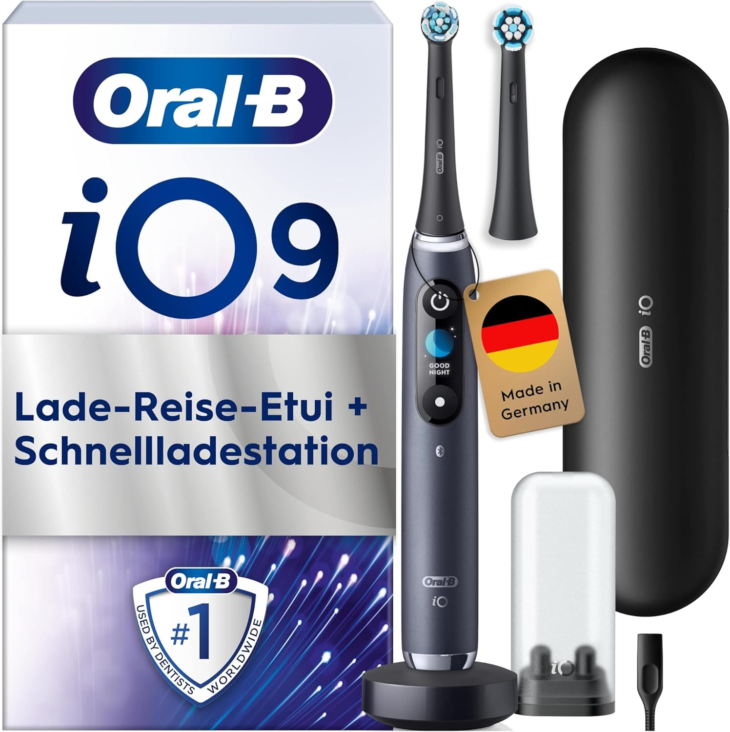 iO Series 9N sw Onyx  - Oral-B Zahnbürste Magnet-Technologie iO Series 9N sw Onyx - Image 3