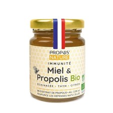 Mélange Miel et Propolis BIO - IMMUNITÉ - 125 grammes