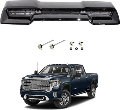 #ad #ad Front Hood Vent 1PCS GMC Sierra 2500HD 3500HD 2020 2023 Black Hood Scoop $172.89