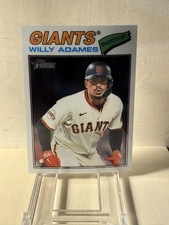 2026 Heritage Willy Adames White Chrome SP #327 Giants