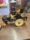 1938 Louis Marx CHARLIE McCARTHY IN HIS BENZINE BUGGY TIN LITHO WIND UP " WORK"
