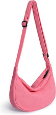 Crossbody Crescent Bag for Women Men Trendy, Crescent Sling Bag with Adjustable