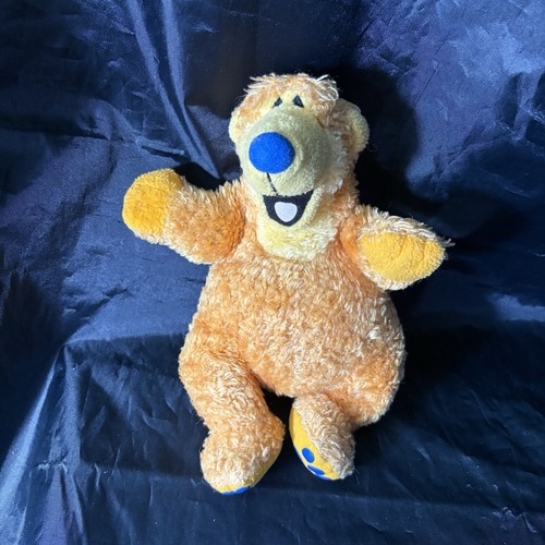 VINTAGE 1999 APPLAUSE 10" BEAR IN THE BIG BLUE HOUSE PLUSH TOY