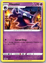 Haunter 065/196 Lost Origin Uncommon