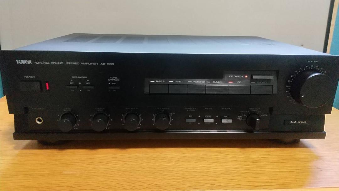 YAMAHA AX-500 Natural Sound Stereo Amplifier Operation has YAMAHA AX-500 Natural Sound Stereo Amplifier Operation has