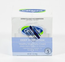 CETAPHIL Deep Hydration 1.7oz HEALTHY GLOW DAILY CREAM face Hyaluronic Acid NIB