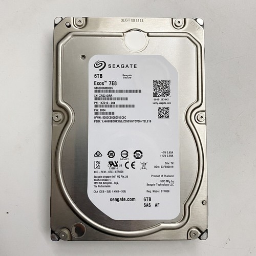 Compatible Seagate ST6000NM0095 EXOS Enterprise 6TB 7.2K SAS12Gb/s256MB 3.5''HDD - Afbeelding 2 van 4