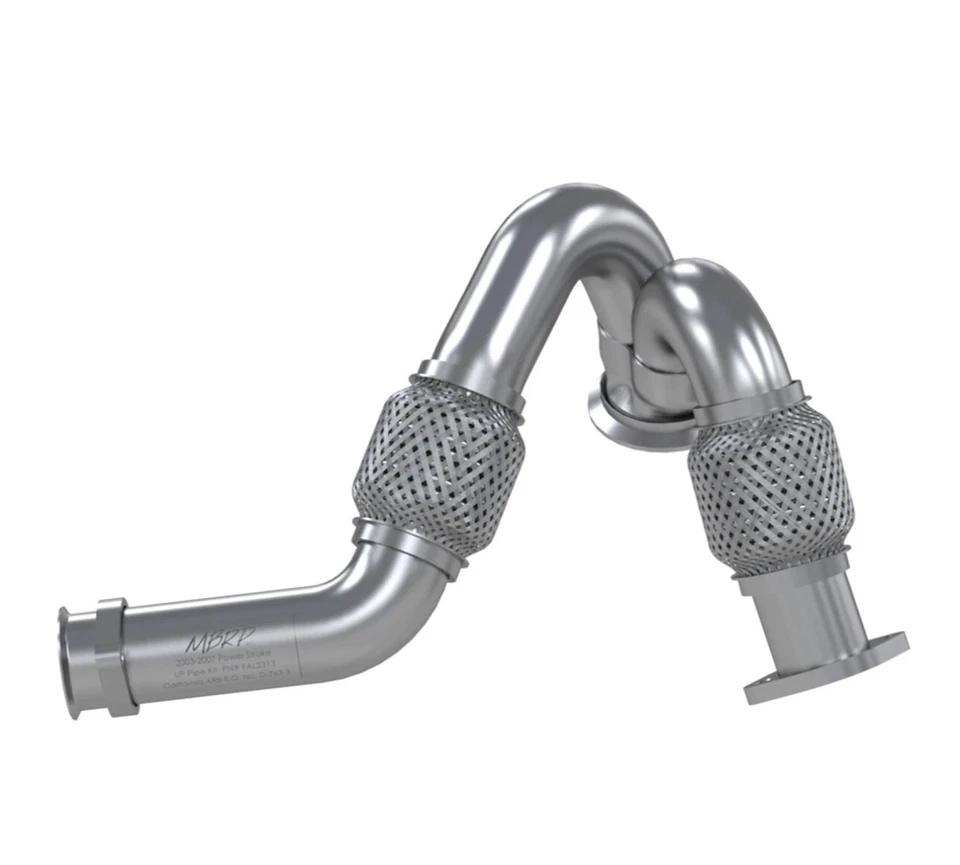 MBRP 2003-2007 FORD F-250 a F-550 6,0 L Powerstroke tubo en Y tubo ascendente Foto 2 de 2