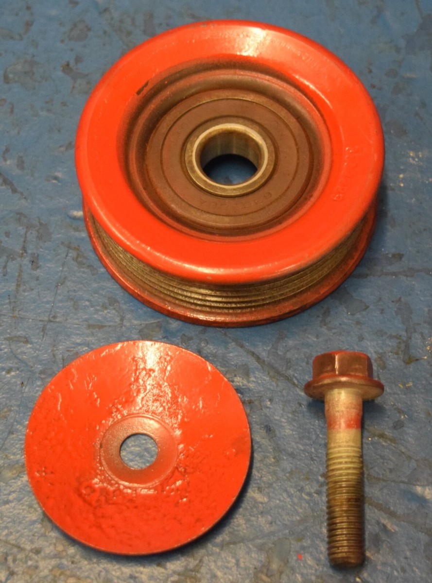 CUMMINS ISX 15 ENGINE IDLER PULLEY 3682229 / 6303LUA / 6303V90