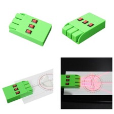 Three Way Parallel Lasers Light Source Adsorption Concave Convex Lens