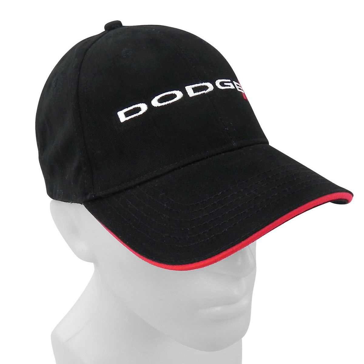 Dodge New Logo Black Baseball Hat | eBay