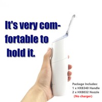 AirFloss Flosser Philips Sonicare Airfloss Ultra HX8340 Water Flossers + 2Nozzle