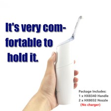 AirFloss Flosser Philips Sonicare Airfloss Ultra HX8340 Flossers + 2pcs Nozzle