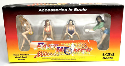 Isolde Fast Women #847 The Wash Down Resin Figures 1/24 Motorheads New RARE 2007