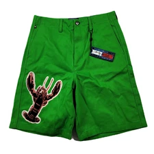 Tommy Hilfiger Bermuda Warhol Graphic Shorts Mens 28 Galvanic Green Andy Warhol