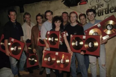 Deacon Blue Disc Präsentation At The Borderline London 1988 4x6 MUSIKFOTO