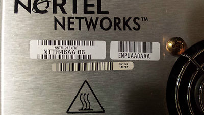 NORTEL NTTR46AA 06  AC/DC POWER SUPPLY  MODULE ENPUAA0AAA