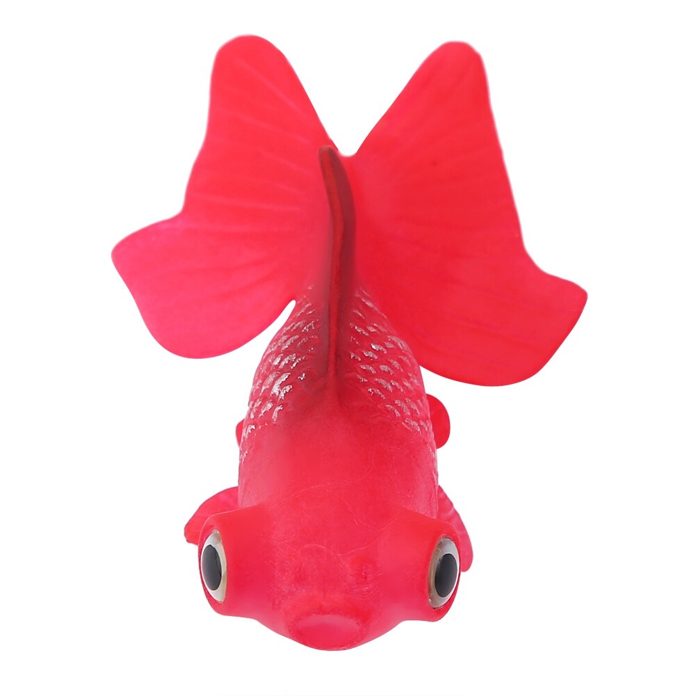 Aquarium Decoration Funny Artificial Silicone Small Fish Fish Tank