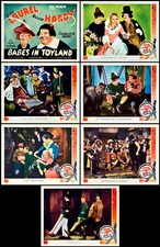 SALE! LAUREL And HARDY In BABES IN TOYLAND Set Of 7 Individ 11x14 LC Prints 1934
