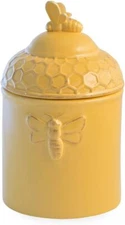 Boston International Ceramic Goody Jar, Honeycomb,Canisters & Jars