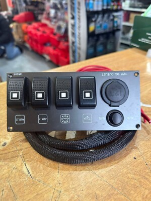 4 WEGE SCHALTTAFEL MIT VERKABELUNG AUTO/HANDSCHALTER BOOT