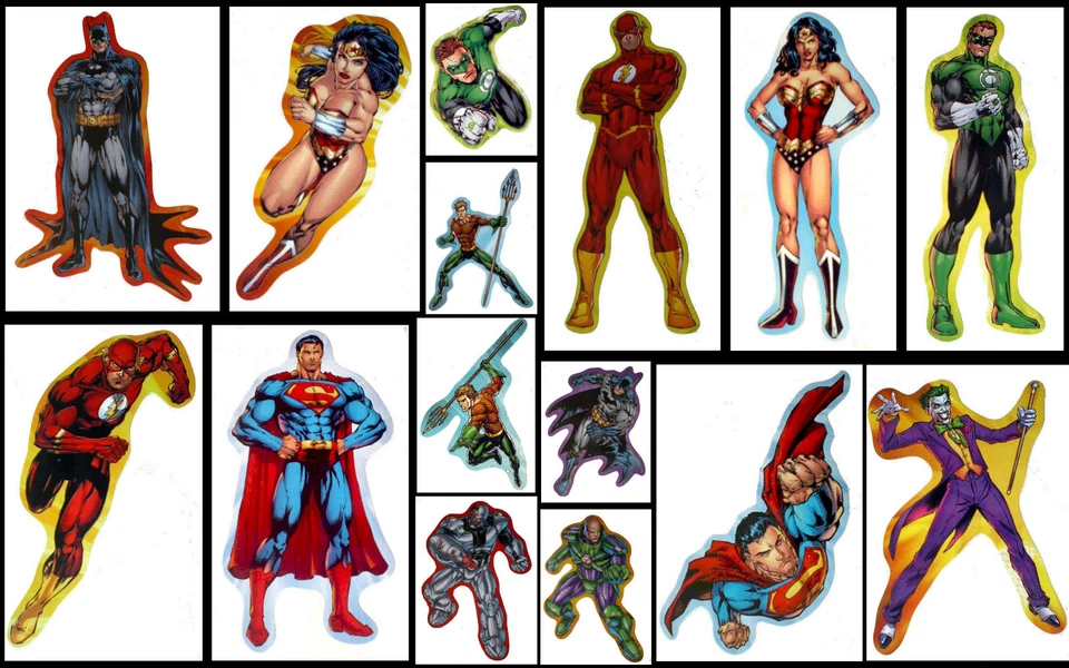 ADESIVO DECALQUE LEX LUTHOR~DC COMICS JUSTICE LEAGUE SUPERHERÓI VILÃO~BOGO 40% OFF - Imagem 3 de 3