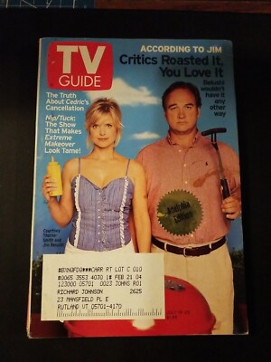TV Guide Magazine July 19th 2003 According to Jim | eBay