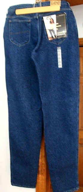 NWT Women's Lee Jeans Size 14 Long Relaxed Fit Stretch | eBay