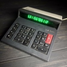 Elektronika MK42 Vintage calculator Soviet Union Retro 1980s.