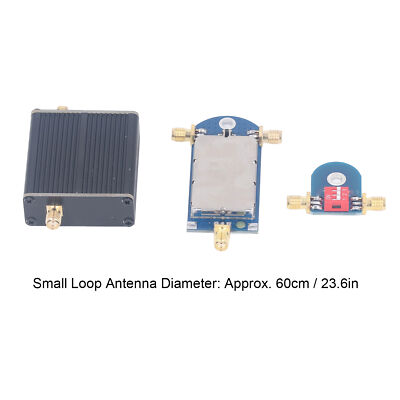 9‑12V Active Loop Antenna Mini Loop 50K‑500MHz 17dB FullBand Active ...