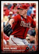 2015 Topps Series 1 Vidal Nuno #116 Arizona Diamondbacks
