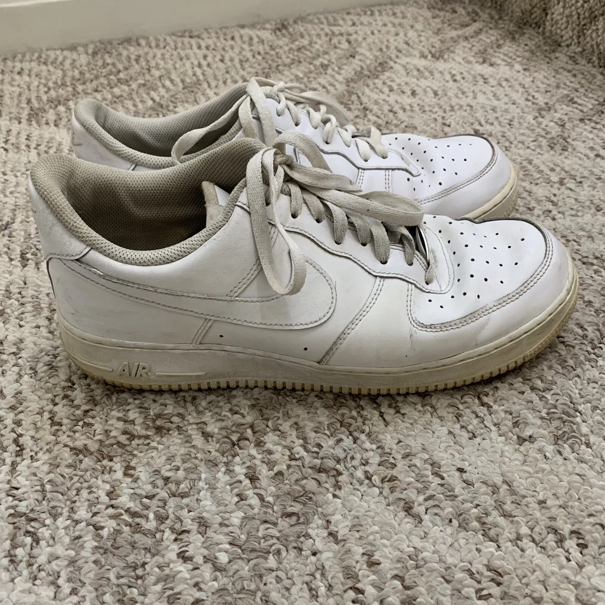 white af1 mens size 11
