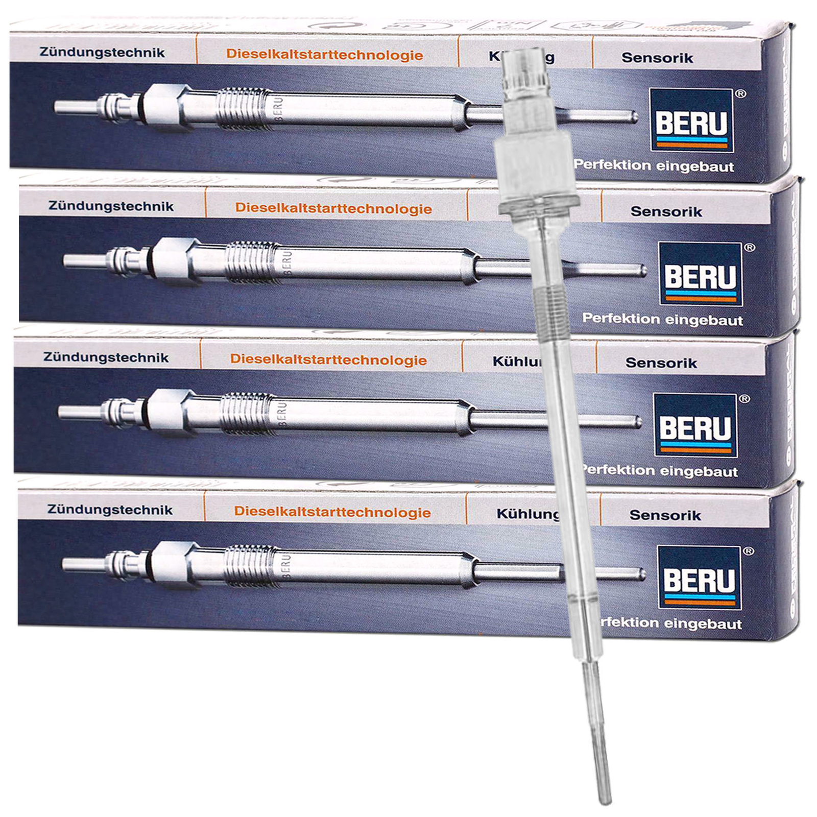 4x BERU Glühkerze für ASTRA CASCADA INSIGNIA ZAFIRA StartStop 2.0D OE