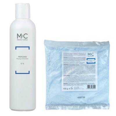 Comair M:C Blondierpulver 100g Beutel + 250ml Creme Oxidant  9%