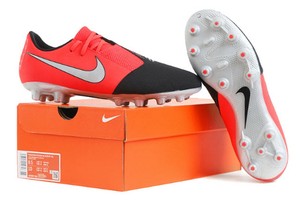 Nike PHANTOM VENOM ELITE FG Voetbalschoenen Grijsblauw