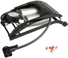 Image of Hilka 83450502 Heavy Duty Double Barrel Foot Pump