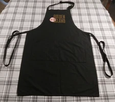 Edwards Apron Golden Island jerky meat Black One Size Adjustable Neck Deli Count