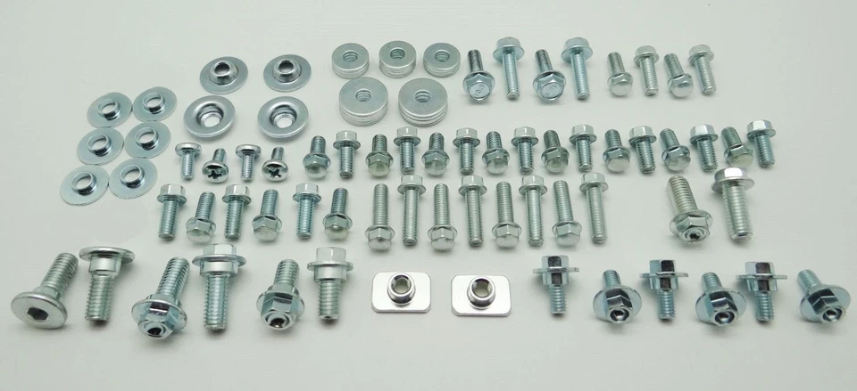 PLASTICS BODY BOLT KIT KAWASAKI KX60 KX65 KX80 KX85 KX100 KX125 KX250 KX500 - Image 3 of 4