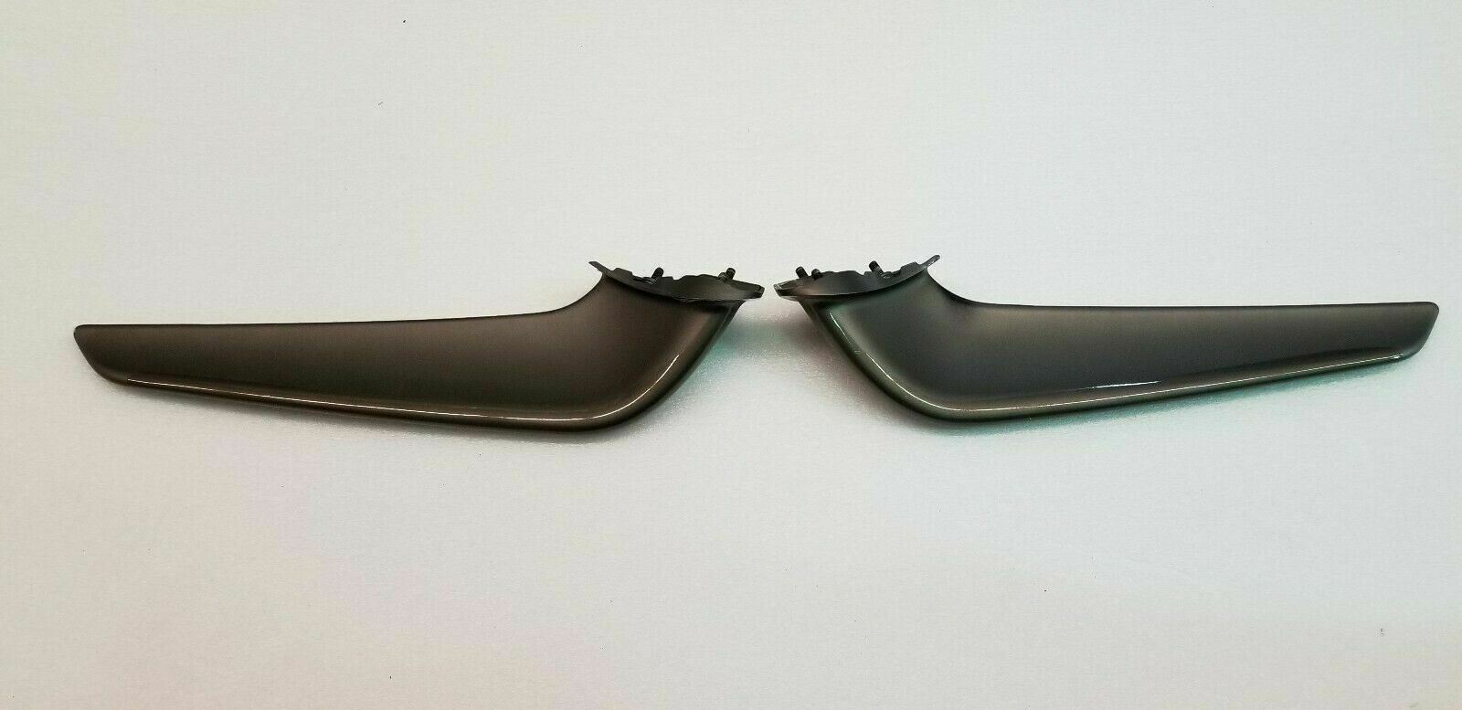 FERRARI 458 ITALIA FRONT LEFT AND RIGHT BUMPER SPOILER WING SPLITTER SET OEM 