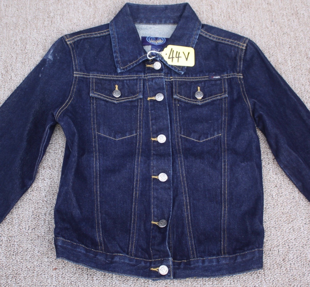 ANGELS WOMEN JEAN JACKET/TOP Size TAG 44V