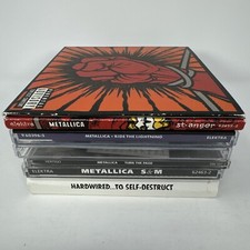 Lot of 6 Mettalica Hard Metal Alternative Roc...
