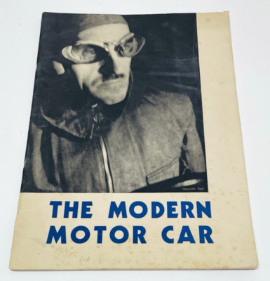 Oldtimer Das moderne Kraftauto Maurice Beck Klappbuch 30er Jahre