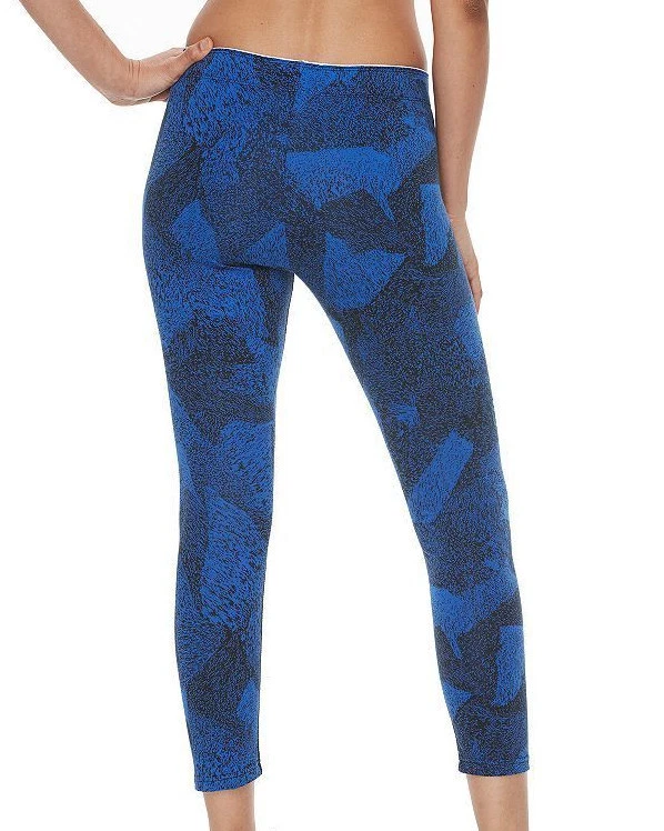 Nike Women's Talistatic Graphic Blue/Black Capri Leggings (866074)  Size M/L NWT - Image 2 of 4