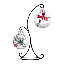 YY YEARCHY Ornament Display Stand Iron Pothook Stand for Hanging Glass Terrar...