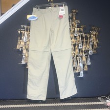 Columbia Outdoor/Trail Convertible Tan Pants/ Shorts Women  s 6 Hiking NWT GIFT