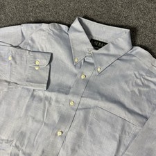 Lauren Ralph Lauren New Button Up Shirt Mens 16.5 32/33 Blue Classic Long Sleeve