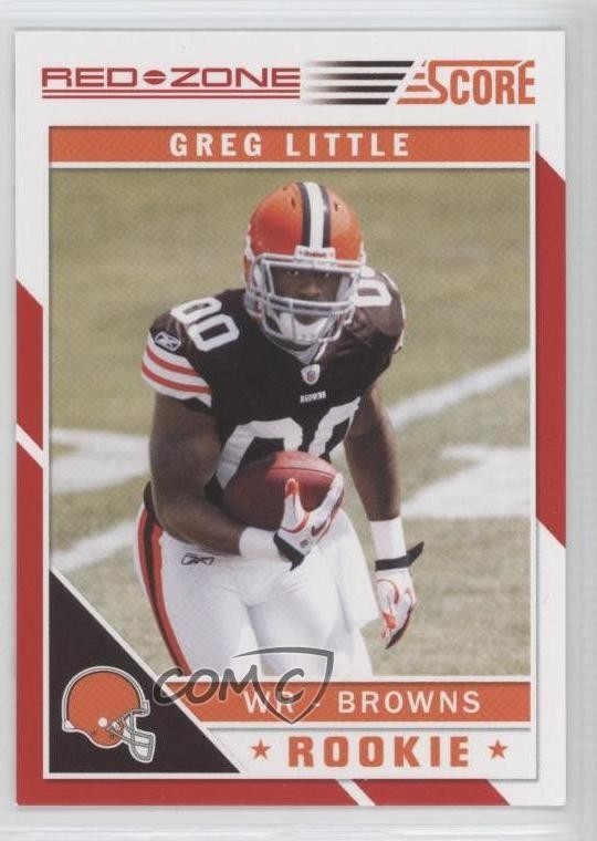 2011 Score Rookie Red Zone Greg Little #337 Rookie RC 0a9