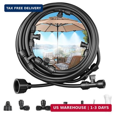 30FT Misters for Outside Patio Misters for Cooling (22 Mist Nozzles) Outdoor Wat
