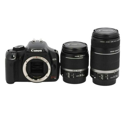 Canon Digital Single-Lens Reflex Double Zoom Kit EOS Kiss X2 B Rank 82