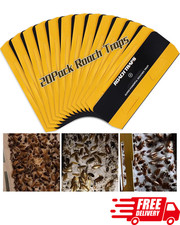 20 Pack Roach Traps Indoor Glue Pest Control Safe for Kids Pets Home